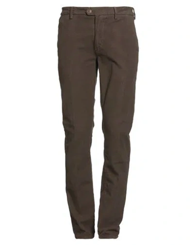 Teleria Zed Man Pants Brown Size 32 Cotton, Elastane