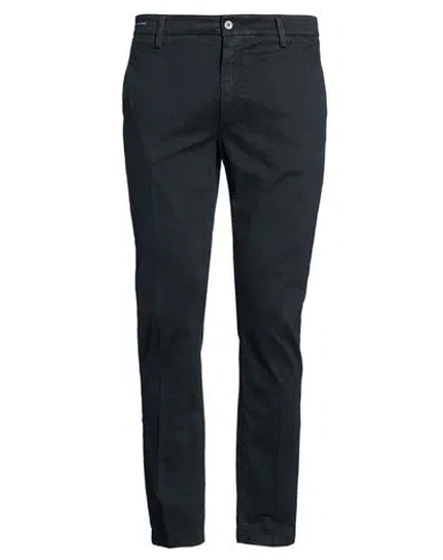 Teleria Zed Man Pants Dark Green Size 34 Cotton, Elastane In Black