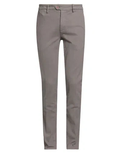 Teleria Zed Man Pants Grey Size 32 Cotton, Lycra In Gray