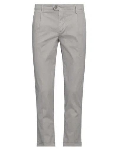 TELERIA ZED TELERIA ZED MAN PANTS GREY SIZE 33 COTTON, ELASTANE