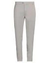 Teleria Zed Man Pants Grey Size 35 Cotton, Elastane In Grey