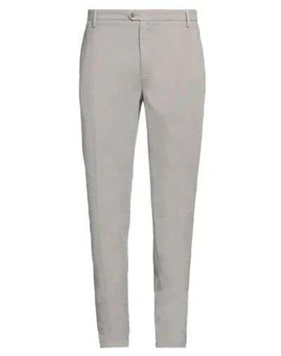 Teleria Zed Man Pants Grey Size 35 Cotton, Elastane