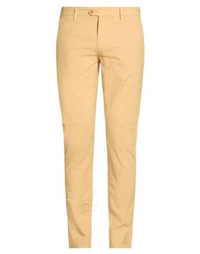Teleria Zed Man Pants Marigold Size 35 Cotton, Elastane In Neutral