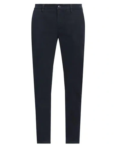 Teleria Zed Man Pants Midnight Blue Size 33 Cotton, Elastane In Black