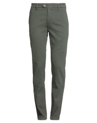 Teleria Zed Man Pants Military Green Size 31 Cotton, Elastane