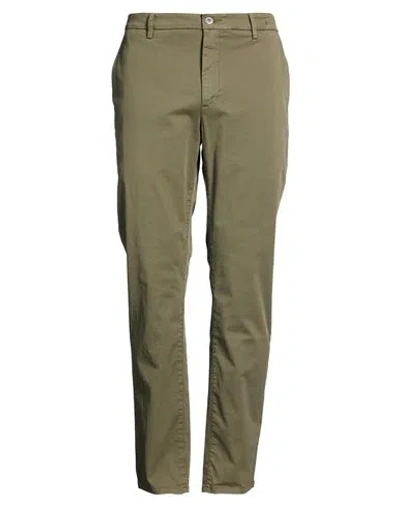 Teleria Zed Man Pants Military Green Size 32 Cotton, Elastane