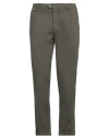 Teleria Zed Man Pants Military Green Size 33 Cotton, Elastane