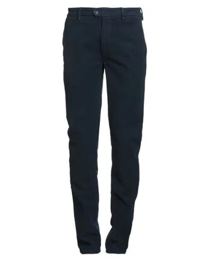 Teleria Zed Man Pants Navy Size 32 Cotton, Elastane In Blue