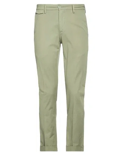 Teleria Zed Man Pants Sage Green Size 30 Linen, Cotton, Elastane