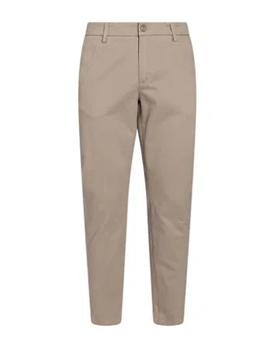 Teleria Zed Man Pants Taupe Size 30 Cotton, Elastane In Brown