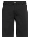 Teleria Zed Man Shorts & Bermuda Shorts Black Size 38 Cotton, Elastane In Black