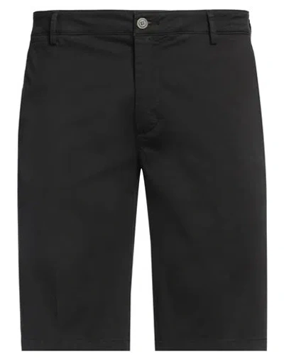 Teleria Zed Man Shorts & Bermuda Shorts Black Size 38 Cotton, Elastane