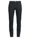 Teleria Zed Platino Man Pants Navy Size 38 Cotton, Elastane