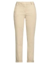 Teleria Zed Woman Jeans Beige Size 30 Cotton, Elastomultiester, Elastane In Neutral