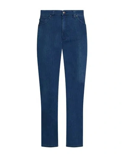 Teleria Zed Woman Jeans Blue Size 33 Cotton, Polyester, Viscose, Elastane