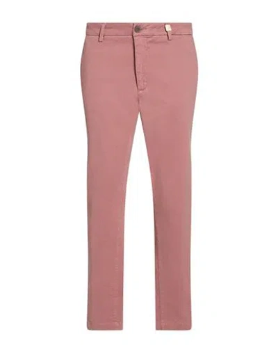 Teleria Zed Woman Pants Antique Rose Size 31 Cotton, Lycra In Pink