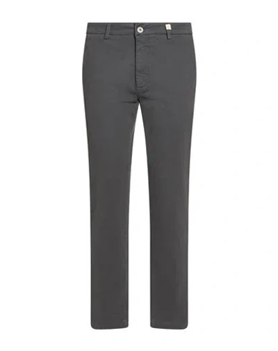Teleria Zed Woman Pants Charcoal Size 30 Cotton, Lycra In Grey