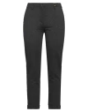 Teleria Zed Woman Pants Charcoal Size 28 Viscose, Polyamide, Elastane In Grey