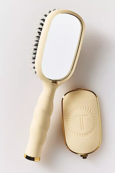 Teleties Boar Bristle Hair Brush In Brown