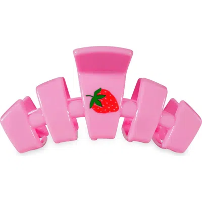 Teleties Classic Claw Clip In Pink