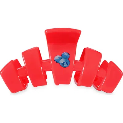 Teleties Classic Claw Clip In Red