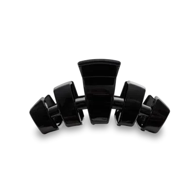 Teleties Classic Medium Claw Hair Clip - Jet Black
