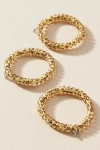 Teleties Coil Hair Ties, Set Of 3 In Beige