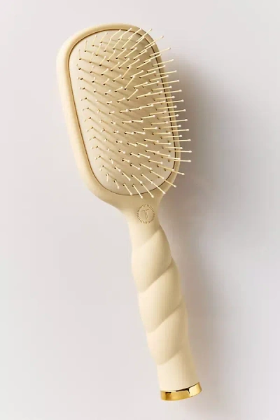 Teleties Detangler Hair Brush For Medium Hair In Yellow