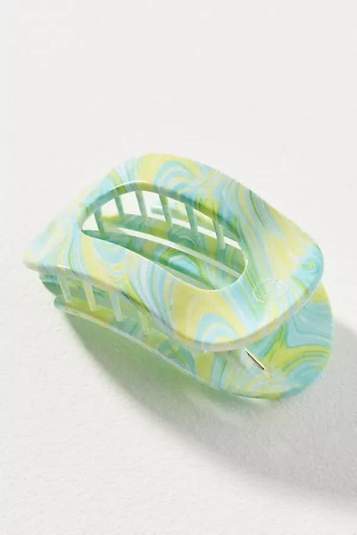 Teleties Flat Found Claw Hair Clip In Blue