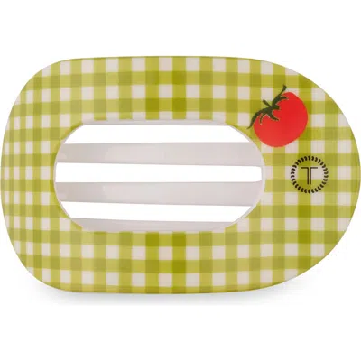 Teleties Flat Round Hair Clip In Multi