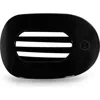 Teleties Large Flat Round Hair Clip In Black
