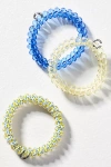Teleties Large Spring Coil Hair Ties, Set Of 3