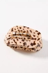 Teleties Medium Flat Round Hair Claw Clip In Beige