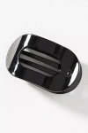 Teleties Medium Flat Round Hair Claw Clip In Black