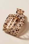 Teleties Medium Square Flat Hair Claw Clip In Beige
