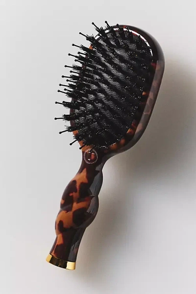 Teleties Mini Boar Bristle Hair Brush In Multi