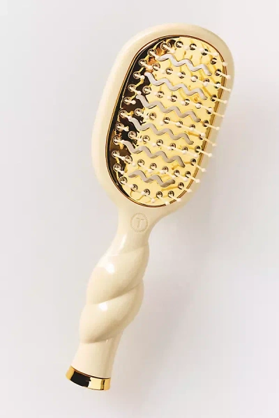 Teleties Mini Vented Hair Brush In Gold