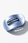 Teleties Round Flat Hair Clip In Blue