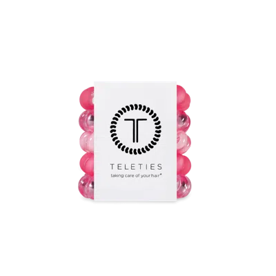 Teleties Tiny Hair Ties - Pretty In Pink