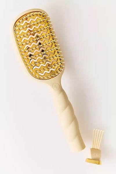 Teleties Vented Hair Brush In Beige