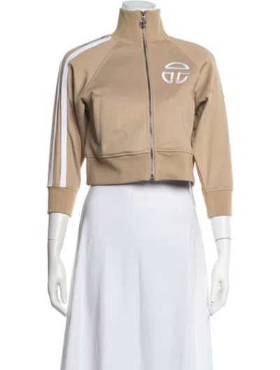 Pre-owned Telfar Bomber Jacket W/ Tags In Neutrals