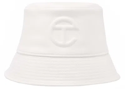 Pre-owned Telfar Bucket Hat In White