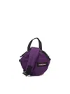 Telfar Circle Bag In Technical Fabric With Logo