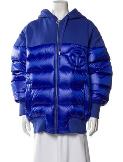 Pre-owned Telfar Down Jacket W/ Tags In Blue