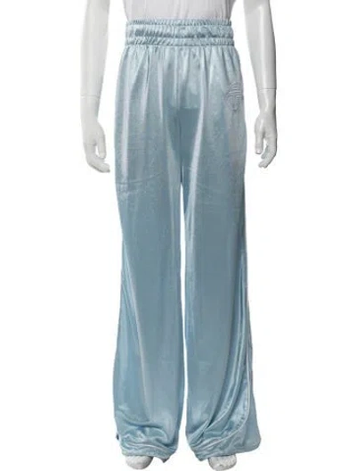 Pre-owned Telfar Embroidered Accent Lounge Bottoms W/ Tags In Blue