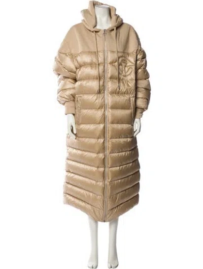 Pre-owned Telfar Faux Fur Coat W/ Tags In Neutral