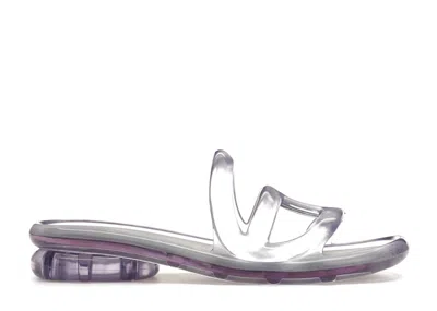 Pre-owned Telfar Jelly Slide Melissa Clear Sneakers In Glass