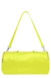 Telfar Large Faux Leather Duffle Bag In Yellow