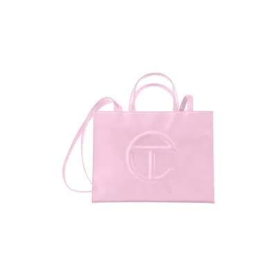 Pre-owned Telfar Medium Shopping Bag 'bubblegum' In Pink