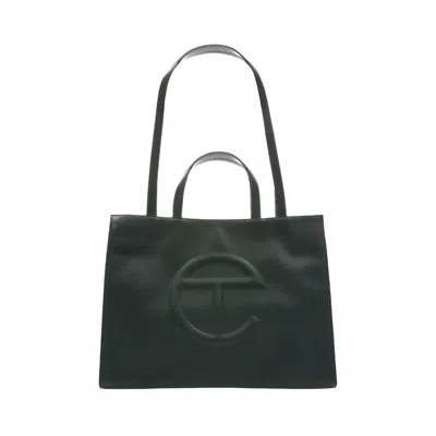 Pre-owned Telfar Medium Shopping Bag 'dark Olive' | Green | Women's Size Onesize
